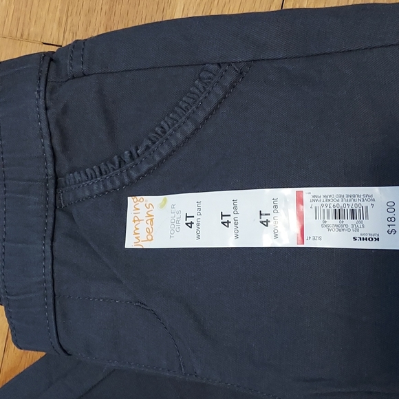 2 pairs of toddler girl pants - Picture 3 of 4